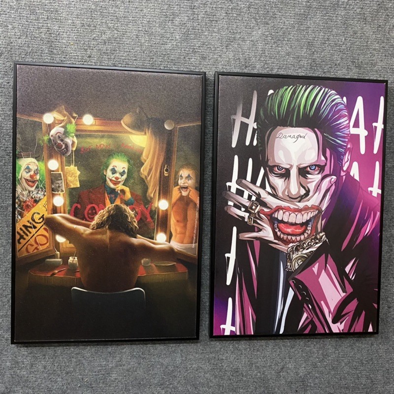 Tranh Canvas Joker Trang Trí Decor Phòng Trọ Cực Đẹp
