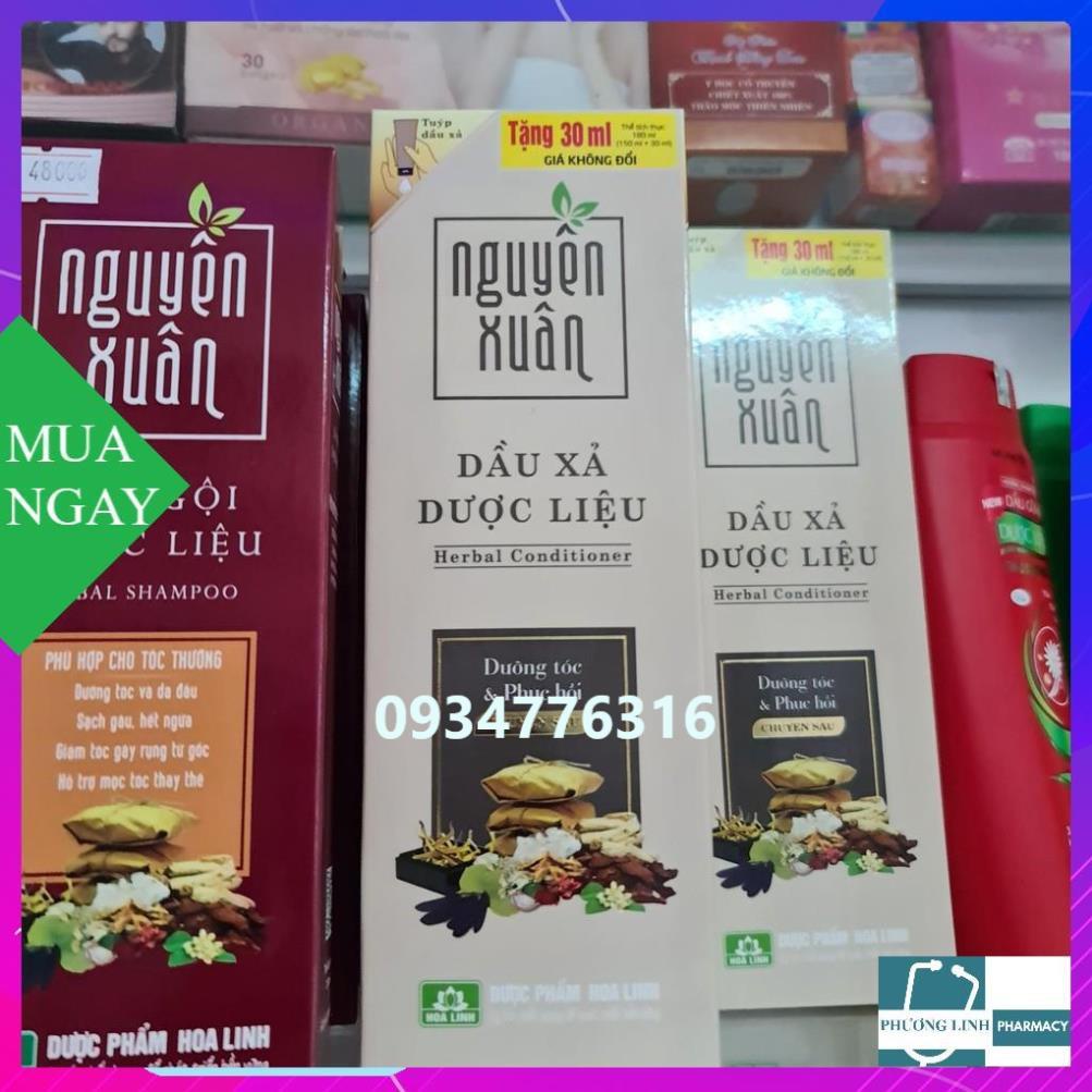 Dầu gội dầu xả dược liệu Nguyên Xuân
