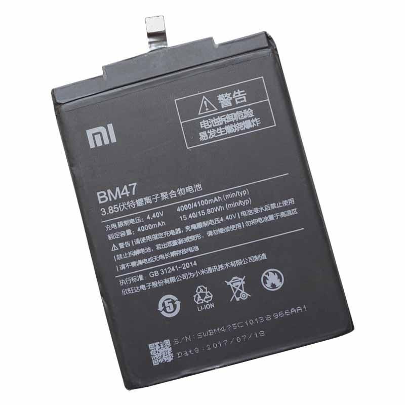 Pin thay thế Xiaomi Redmi 4X (BM47, Cell Pin 100% Zin) 4100mAh