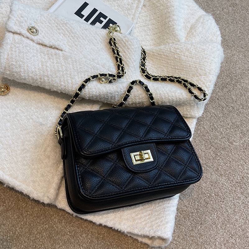 Túi Đeo Chéo Hình Vuông Cỡ Nhỏ Đính Hạt Thời Trang Cho Nữ