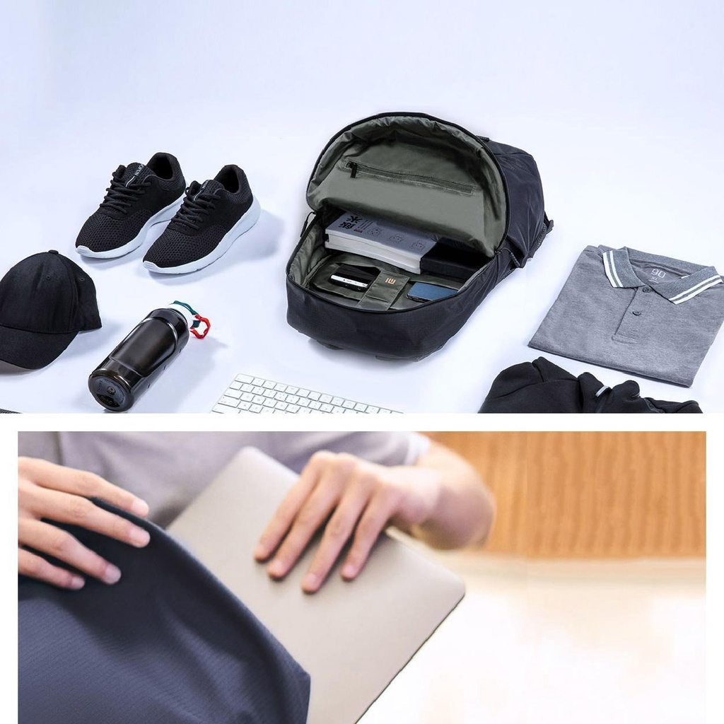 Balo laptop XIAOMI Mi Casual Sports Backpack 15.6 in chống thấm nước- hàng chính hãng