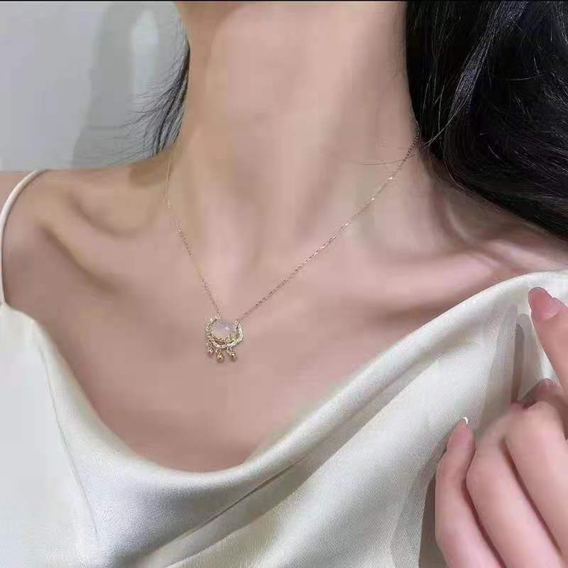 Dây Chuyền Dài Khóa An Toàn Thời Trang Cá Tính Đơn Giản