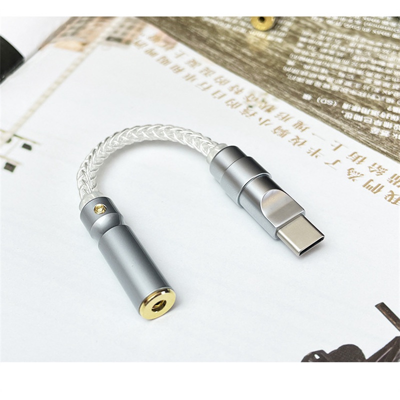 Cáp Chuyển Đổi Âm Thanh ALC5686 type c Sang 2.5mm 3.5mm 4.4mm Cho Điện Thoại