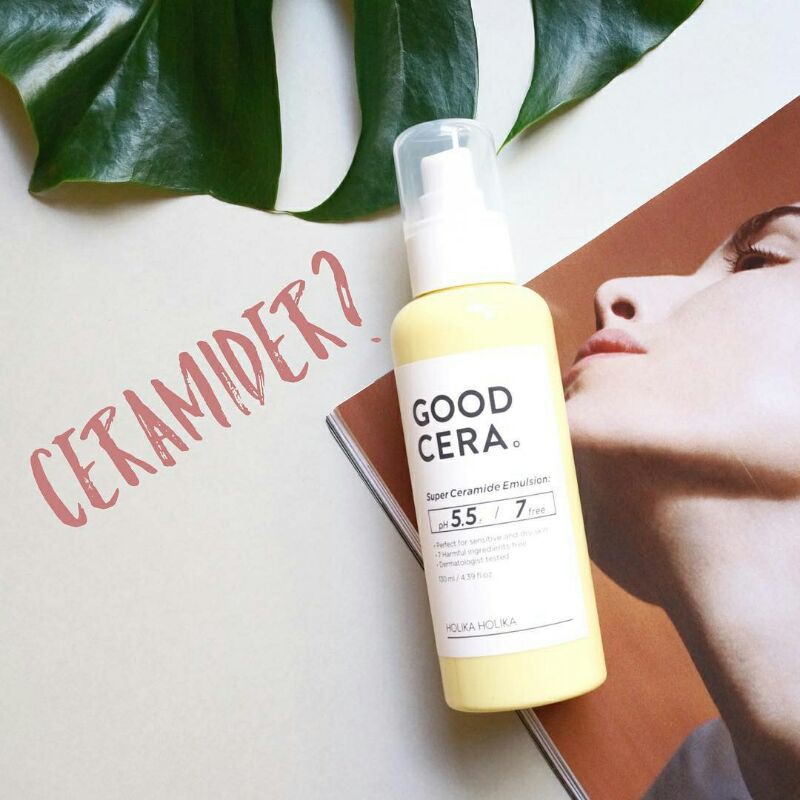 Sữa dưỡng cho da khô nhạy cảm Holika Holika Good Cera Super Ceramide Emulsion 150ml nhập khẩu Hàn Quốc