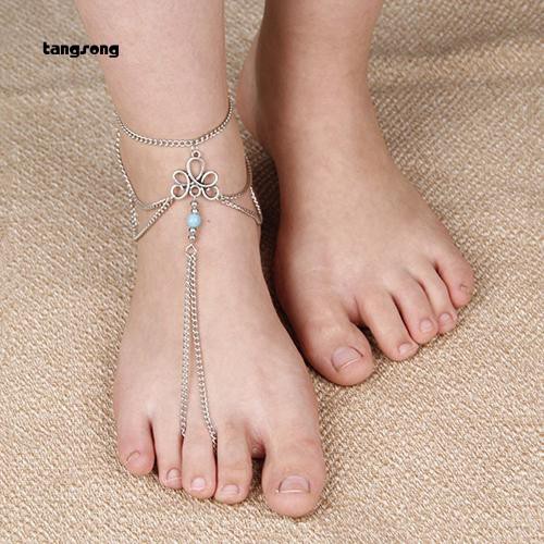 Lắc chân dây xích xỏ ngón chân phong cách Bohemia thời trang cho nữ | BigBuy360 - bigbuy360.vn