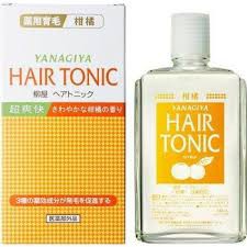 [Combo 3 hộp] Tinh dầu bưởi dưỡng tóc Hair Tonic Citrus Yanagiya- 240ml