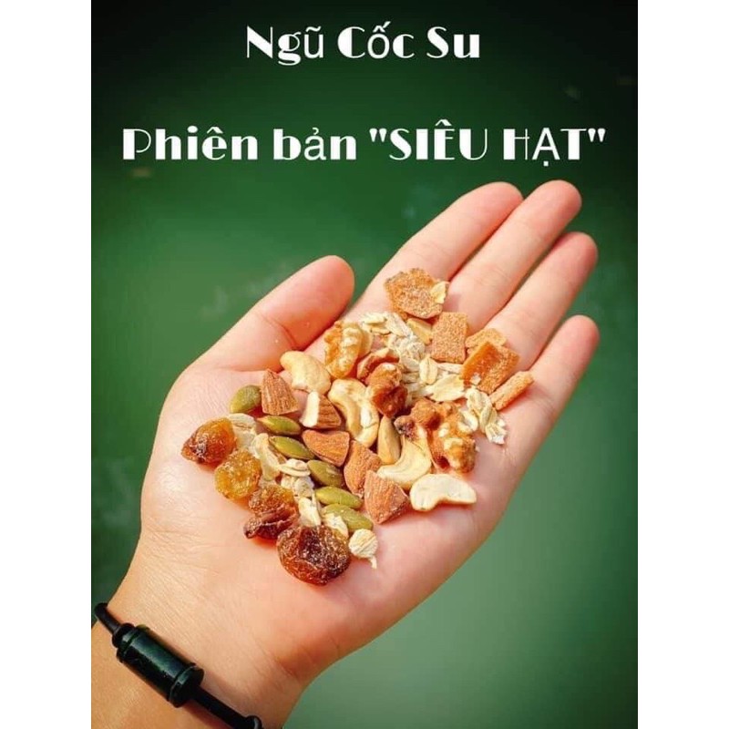 🌻 Ngũ Cốc Su 🌻 Ngũ Cốc Nguyên Hạt Cao Cấp Granola [Freeship]