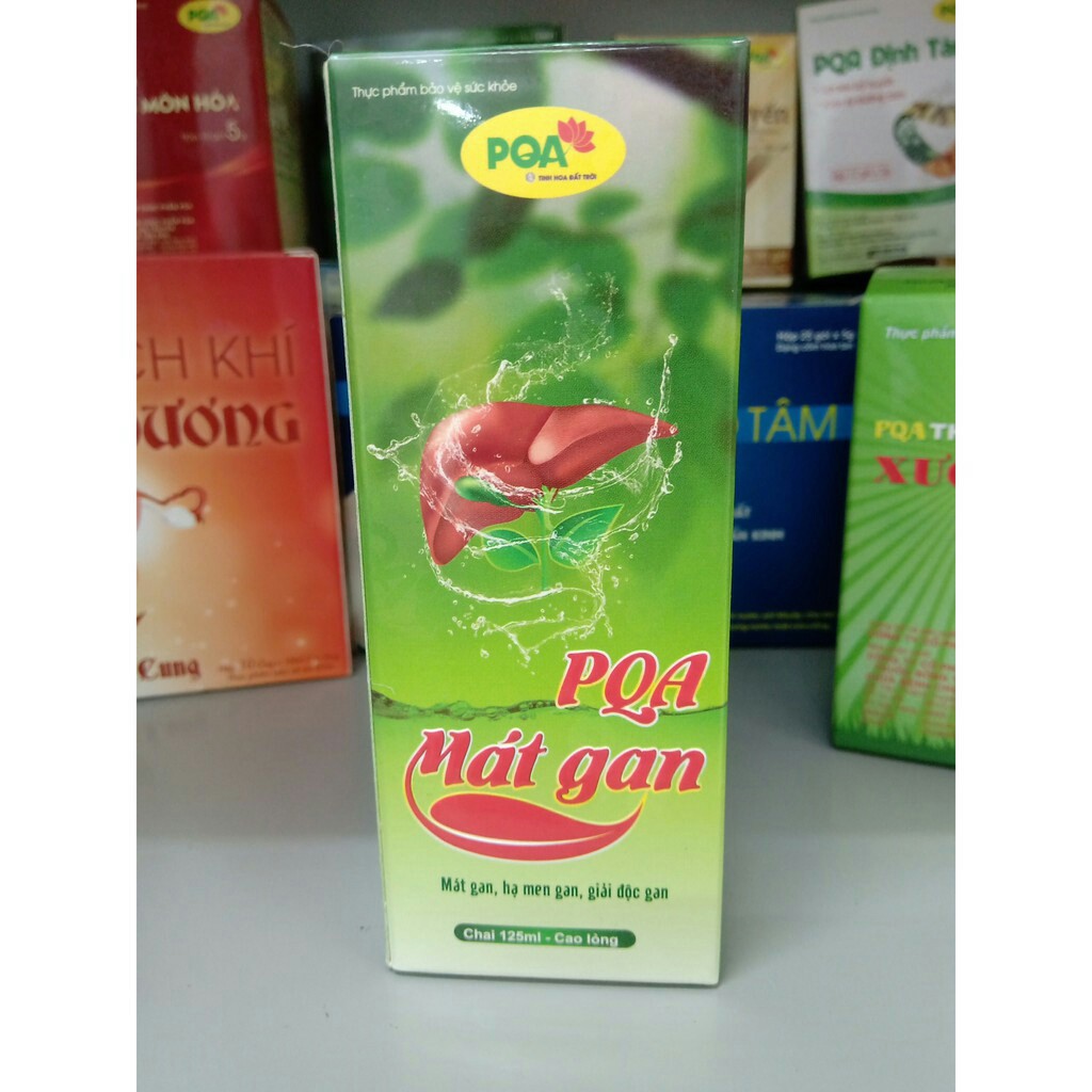 PQA Mát Gan 125ml, Dùng Cho Người Bị Nóng Gan, Men Gan Cao