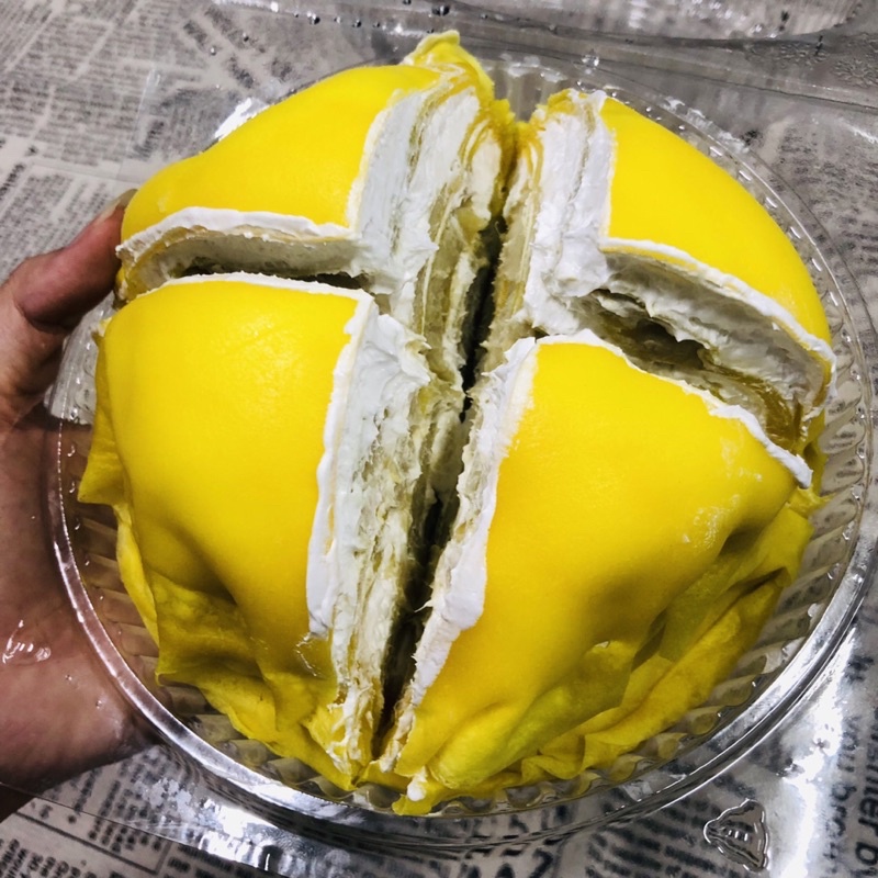 Bánh crepe sầu riêng Tp Hồ Chí Minh - hộp ngàn lớp > 500g siêu nhiều sầu