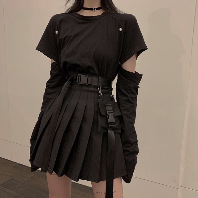 Set áo và chân váy CHIC ulzzang cực cá tính