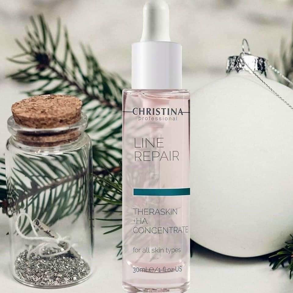 Tinh chất cấp nước - căng mọng da HA CHRISTINA Line Repair