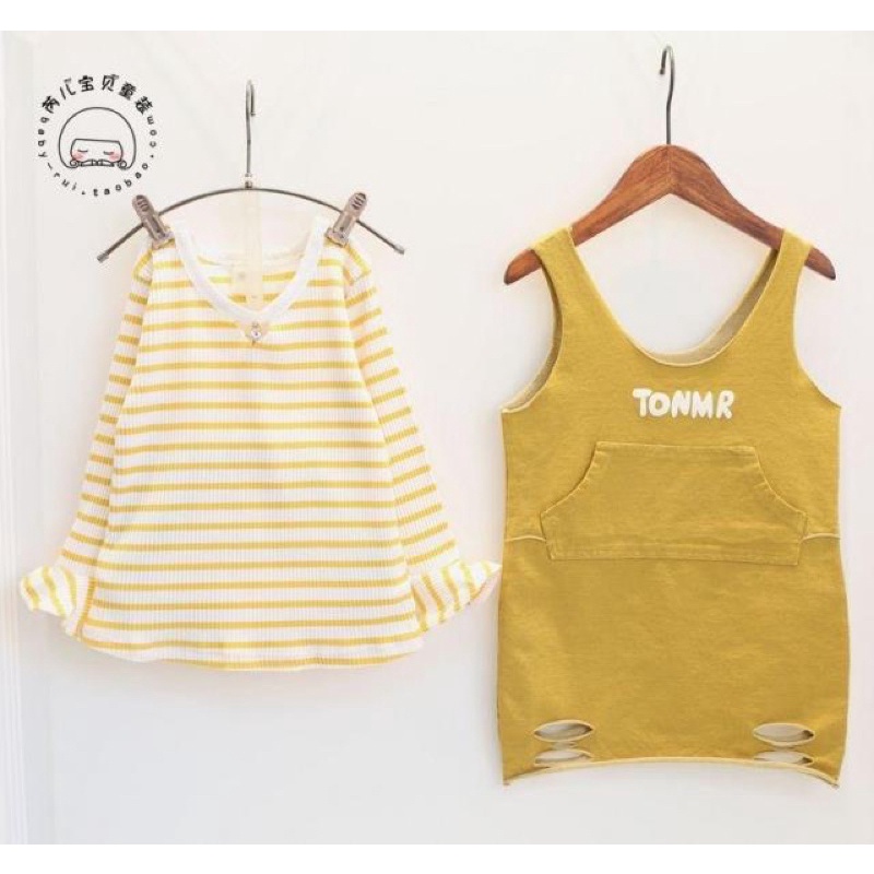 Váy đầm yếm bé gái 3-5 tuổi Jennie kids J479