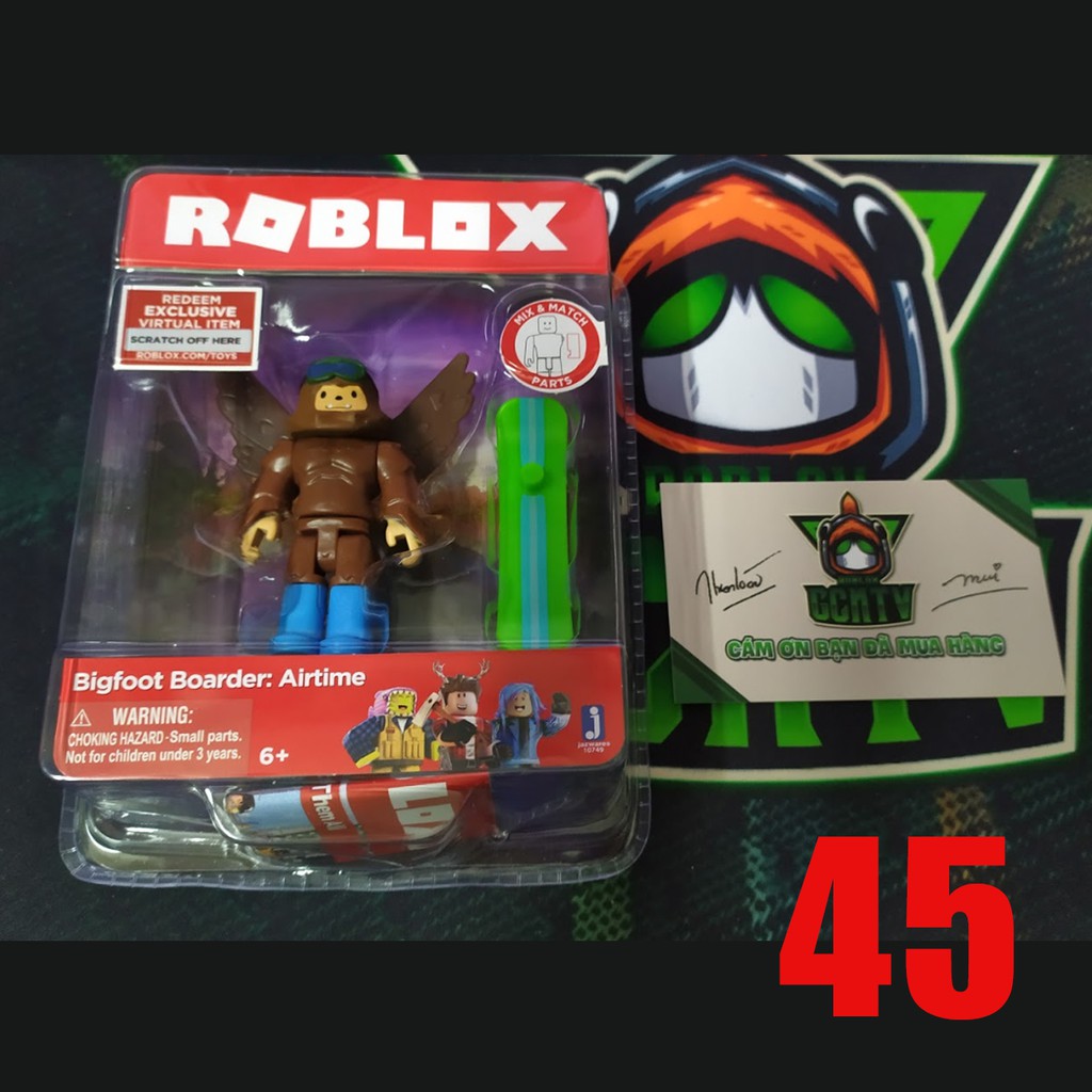 Roblox Toy Hộp Lẻ Trang 3 - roblox bigfoot boarder airtime action figure exclusive virtual item code sealed