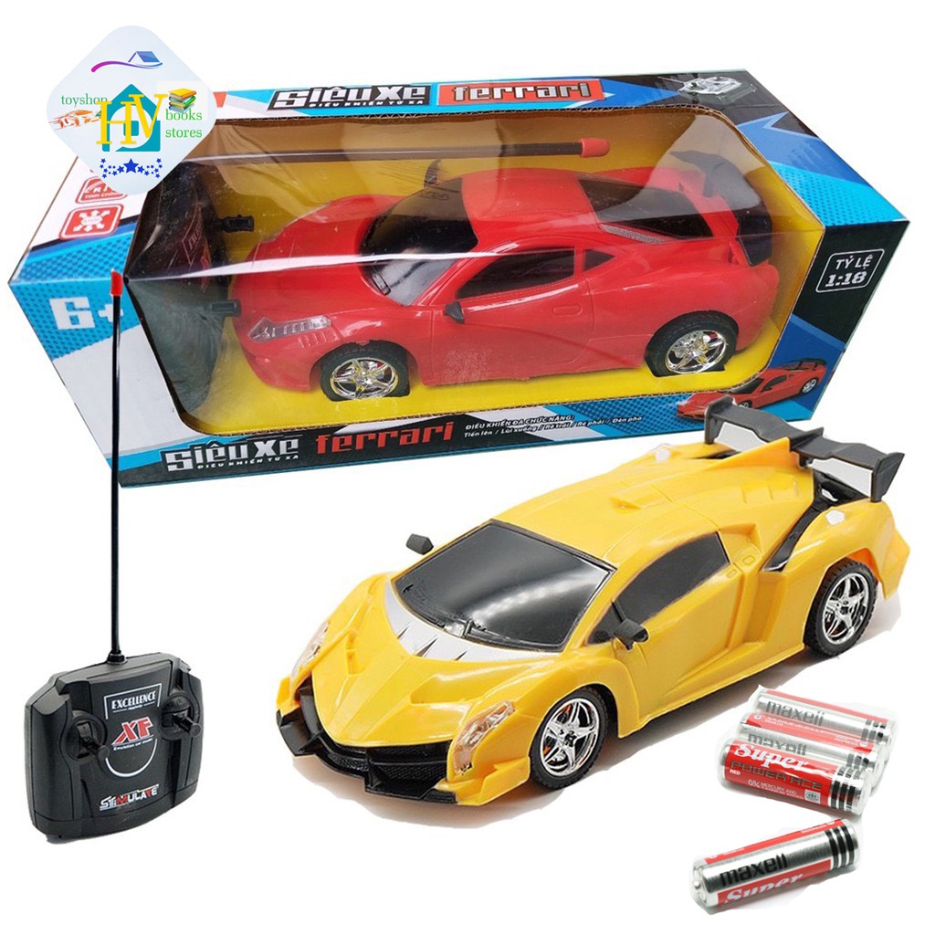 Đồ Chơi Xe Đua Điều Khiển Từ Xa DUKA TOYS - an Toán Cho Trẻ( Tặng 6 Viên Pin AA)