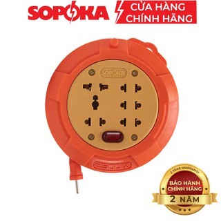 Ổ cuốn dây lõi sứ SOPOKA R45 dây 4,5m chịu tải cao