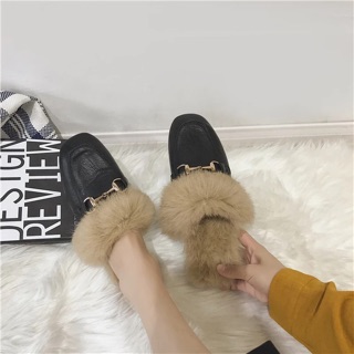 [ORDERTAOBAO] Sục da quai lông vũ