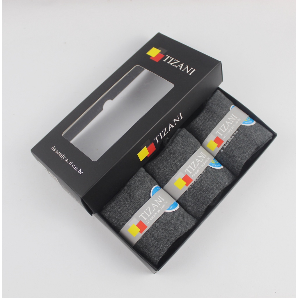 [100% Cotton] Tất nam cổ ngắn khử mùi cực mạnh TIZANI TC-04