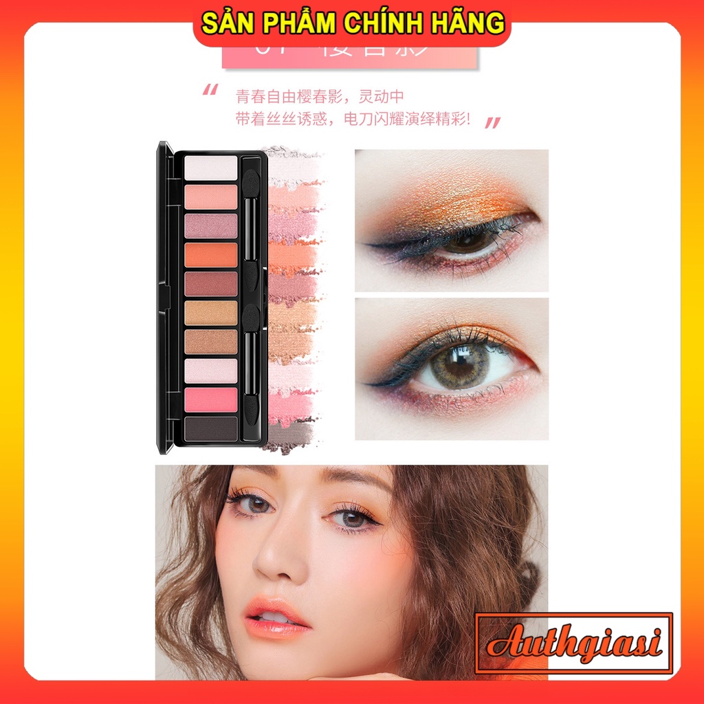 [HOT ITEM] Bảng phấn mắt Fashion Maycreate 10 ô bảng dài - CHÍNH HÃNG | BigBuy360 - bigbuy360.vn