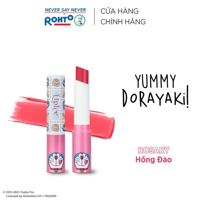 Son dưỡng có màu tự nhiên LipIce Sheer Color x Doraemon 2.4g (Tặng truyện tranh)