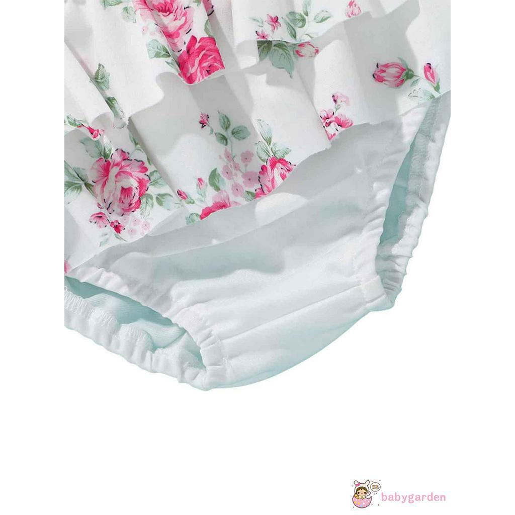 Bộ Đồ Bơi Hai Mảnh Với Họa Tiết Da Báo / Hoa Dành Cho Bé Gái Từ 1-6 Tuổi