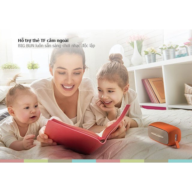 Edifier BIG BUN - Loa Bluetooth Chơi Nhạc Liên Tục 12h,