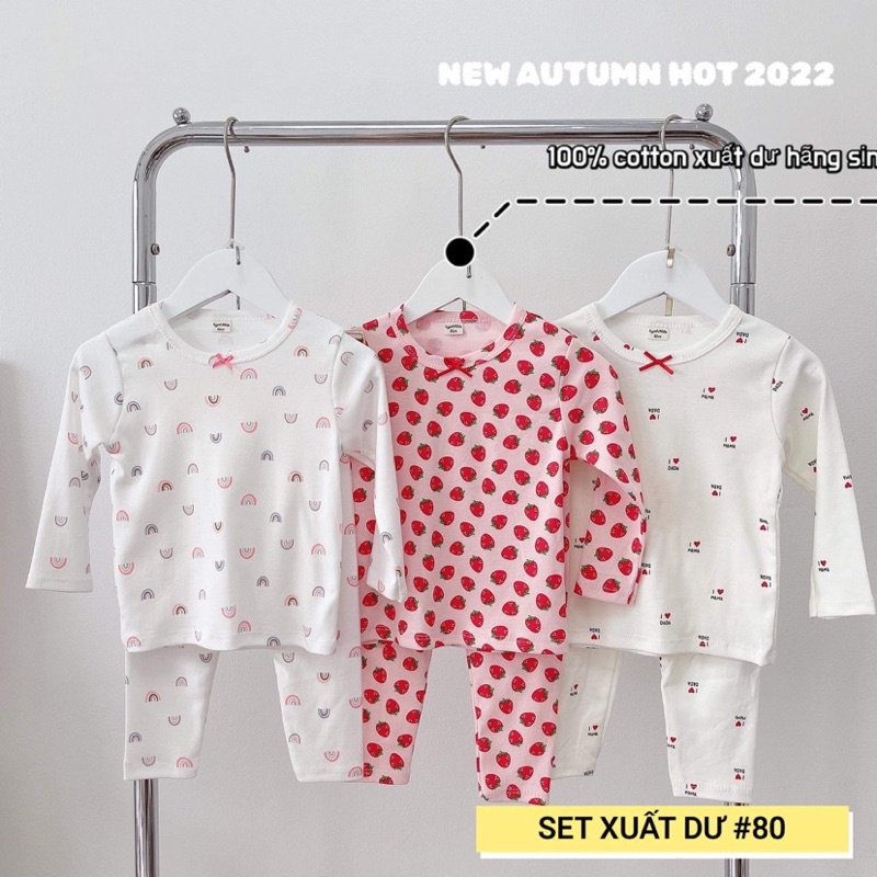 SET 3 BỘ XUẤT DƯ CHO BÉ