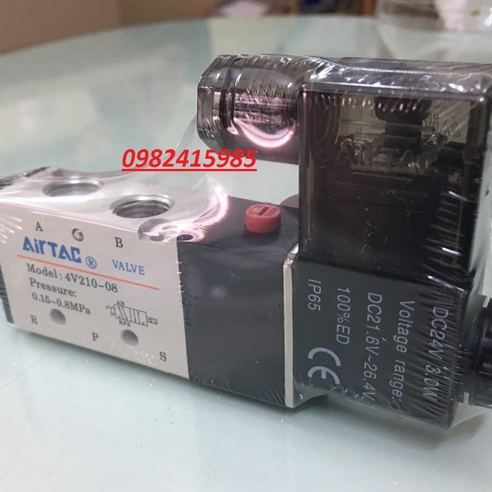 Van Điện Từ Khí Nén AIRTAC 4V210-08