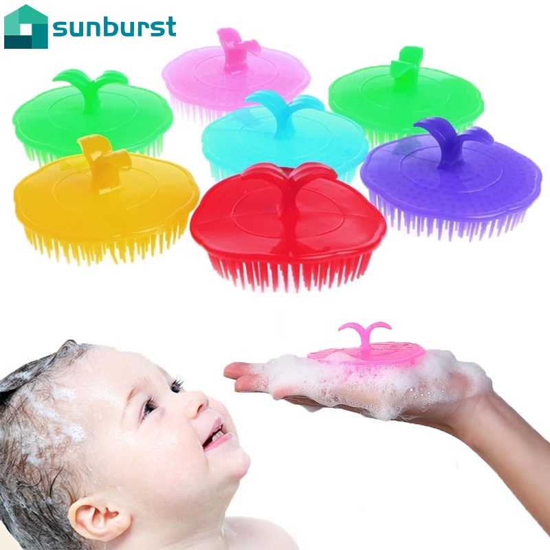 Bàn Chải Silicone Mát Xa Da Đầu / Tóc Phát Triển Chất Lượng Cao