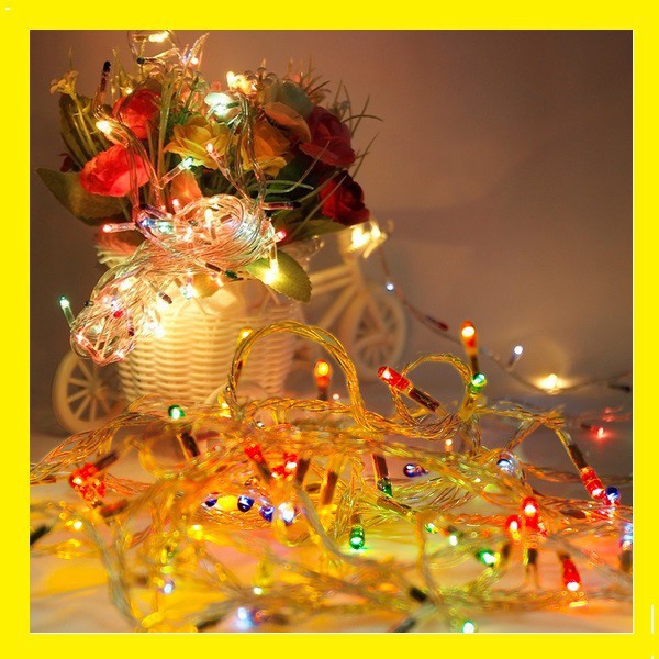 [XẢ KHO+FREE SHIP] Dây đèn trang trí Noel - Lễ Tết nhiều màu