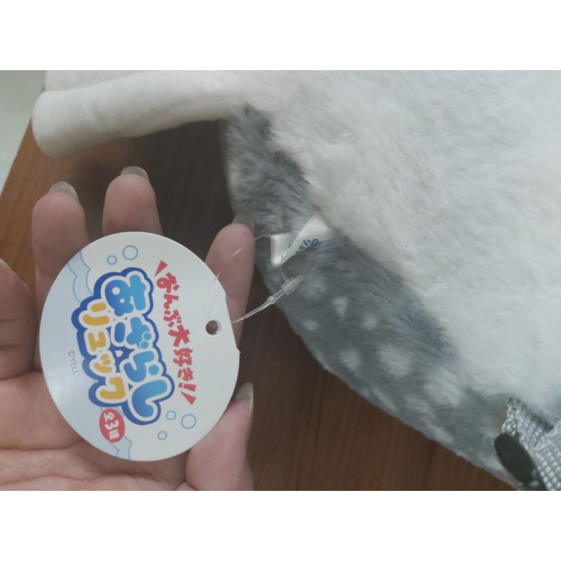 Seal Plushy Blackpack- Balo rái cá