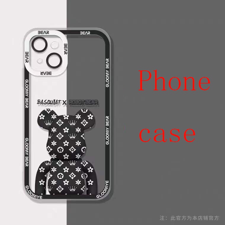 Ốp Điện Thoại Mềm Hình Gấu Cho IPhone 13 13pro 12promaxSE2 2020/11 Pro MAX / 6S/ 7 / 8 Plus/ XR
