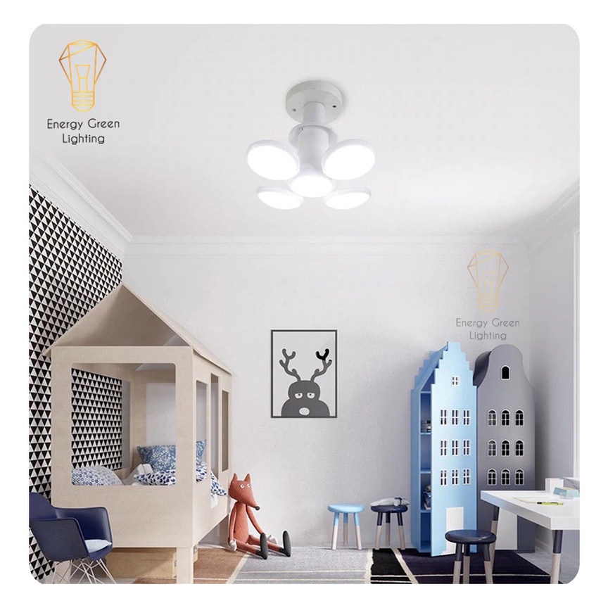 Bóng Đèn Led Energy Green Lighting 40W 4 Cánh Hình Quả Bóng - Đuôi E27 - Tiết Kiệm Điện - Bảo Hành 12 Tháng