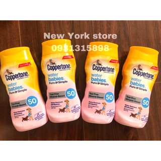 Kem chống nắng Coppertone SPF50 cho bé 177ml USA, date 1-2021