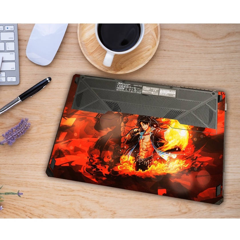 Miếng Dán Skin Laptop D. Luffy Cao Cấp Đẹp Cá Tính - Skin Laptop 14 15 16 inch Nhập Khẩu - LuxSkeen