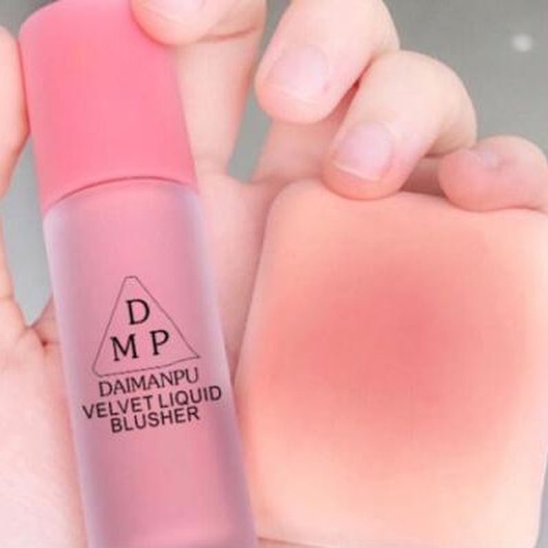 Phấn Má Hồng Dạng Lỏng 3 Màu Lì Tự Nhiên Lâu Trôi Không Thấm Nước Và Mồ Hôi Làm Sáng Da