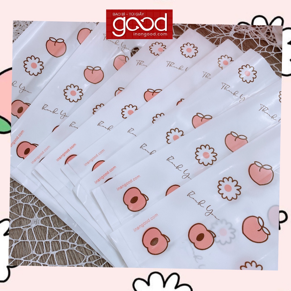[Clip thật] - SET Túi nilon in nhiều họa tiết dễ thương đủ kích cở