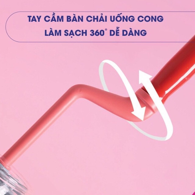 Cọ bình sữa silicon 2 chi tiết