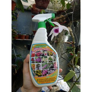 [Siêu tiện lợi] Lọ/hũ xịt Siêu ra hoa , Hồng, Mai cỡ 500ml Thiện Xanh số 2