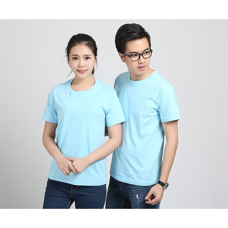 ÁO THUN TRƠN CỔ TRÒN NAM NỮ COUPLE GIÁ RẺ áo thun đẹp size S M L