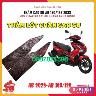Ab 2023 - thảm lót chân cao su ab airblade 160-125cc 2023 đời mới