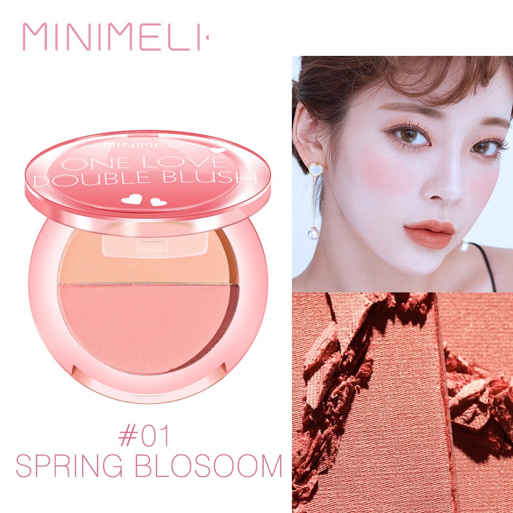Phấn má hồng kiêm tạo khối Minimeli trang điểm tự nhiên | BigBuy360 - bigbuy360.vn