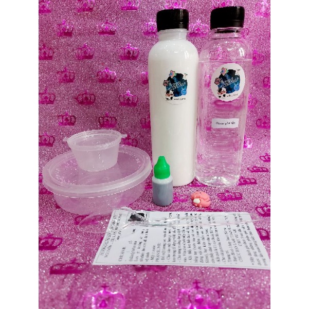 Bộ KIT Làm Slime Cơ Bản Basic Slime toru_slime