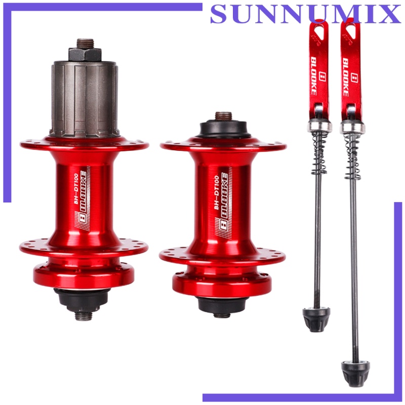 Bộ Trục Đĩa Trước Và Sau 32 Lỗ Cho Xe Đạp Leo Núi 7 / 8 / 9 / 10 / 11