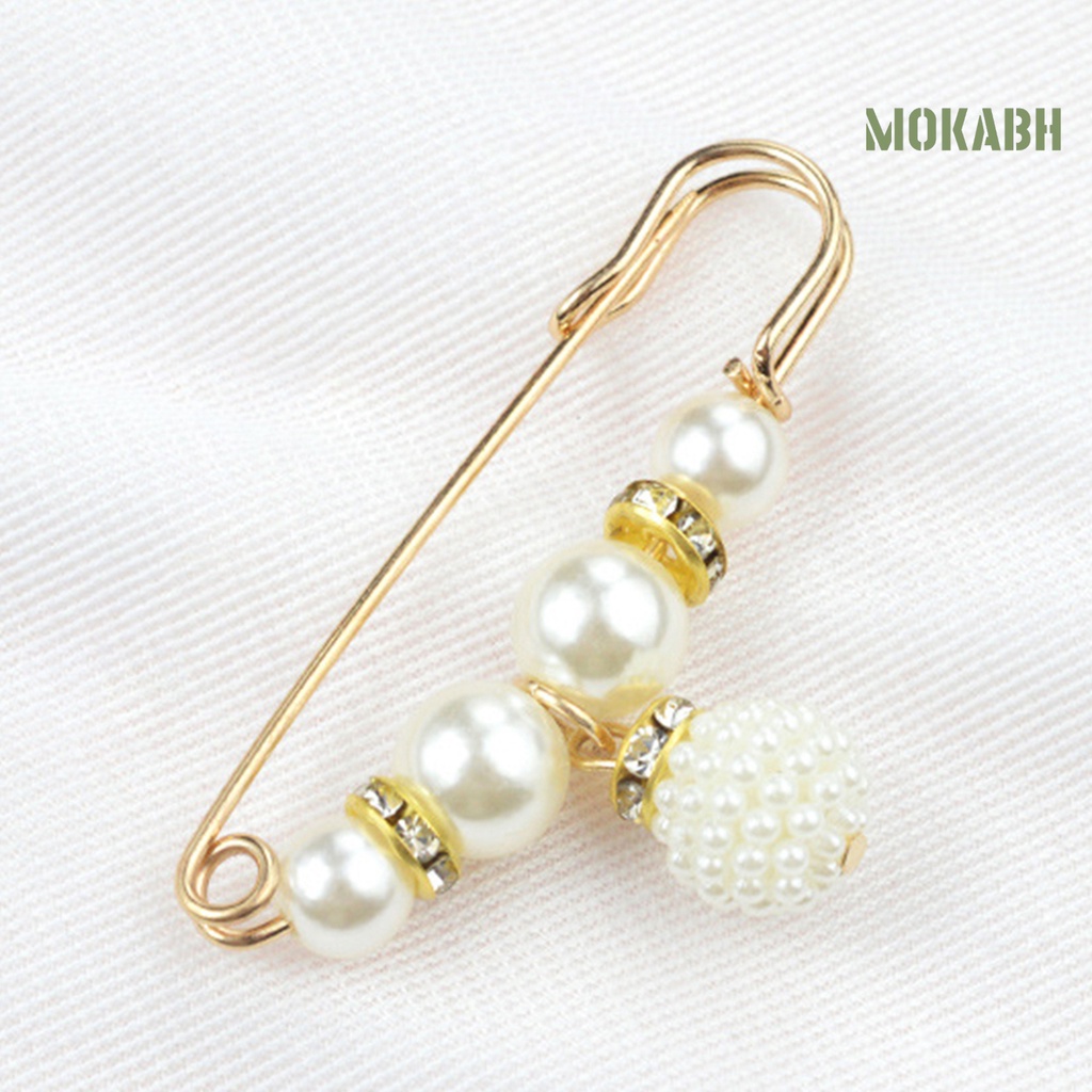 [Ghim Cài Và Ghim Cài] Ghim Cài Áo An Toàn Ngăn Ngừa Tiếp Xúc Quyến Rũ Đính Ngọc Trai Nhân Tạo Quyến Rũ An Toàn Cho Nữ