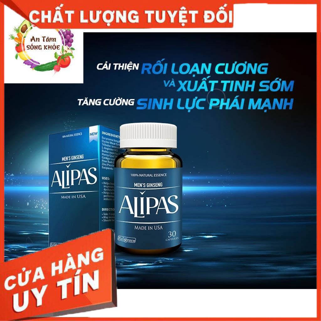 Sâm Alipas Platinum - Tăng Cường Sinh Lý Nam/ Hổ Trợ Sức Khỏe Nam Giới/ Giúp Tăng Hoc_mon Nam