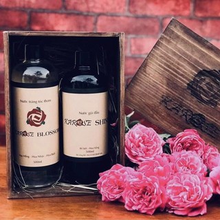 Nước tráng tóc thơm Karose Blossom dưỡng da đầu, giúp tóc chắc khỏe 500ml