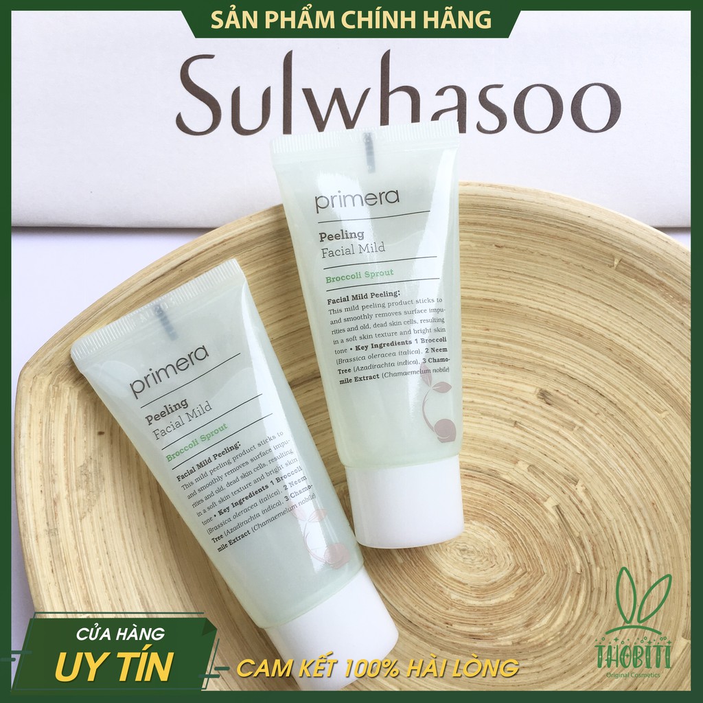 TẨY TẾ BÀO chết da mặt  𝐏𝐑𝐈𝐌𝐄𝐑𝐀 𝐅𝐚𝐜𝐢𝐚𝐥 𝐌𝐢𝐥𝐝 𝐏𝐞𝐞𝐥𝐢𝐧𝐠 dịu nhẹ chiết xuất từ Bông Cải Xanh