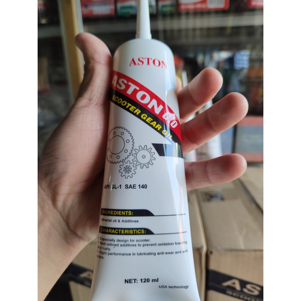 Nhớt hộp số giá rẻ ASTON USA cho xe tay ga