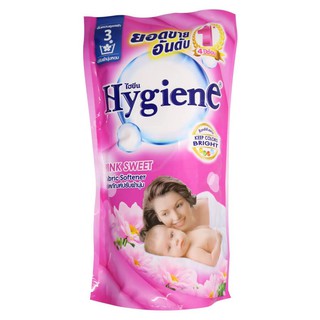Nước xả vải Hygiene Pink Sweet 600ml màu hồng - Thái Lan