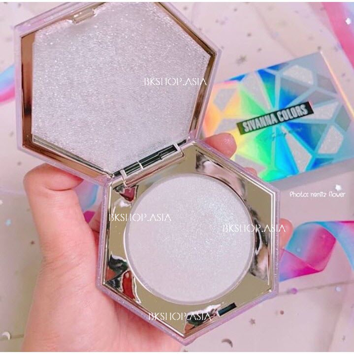 (Auth Thái)  Phấn Bắt Sáng Không Trôi Sivanna Ultra Diamond Highlight Powder HF4024